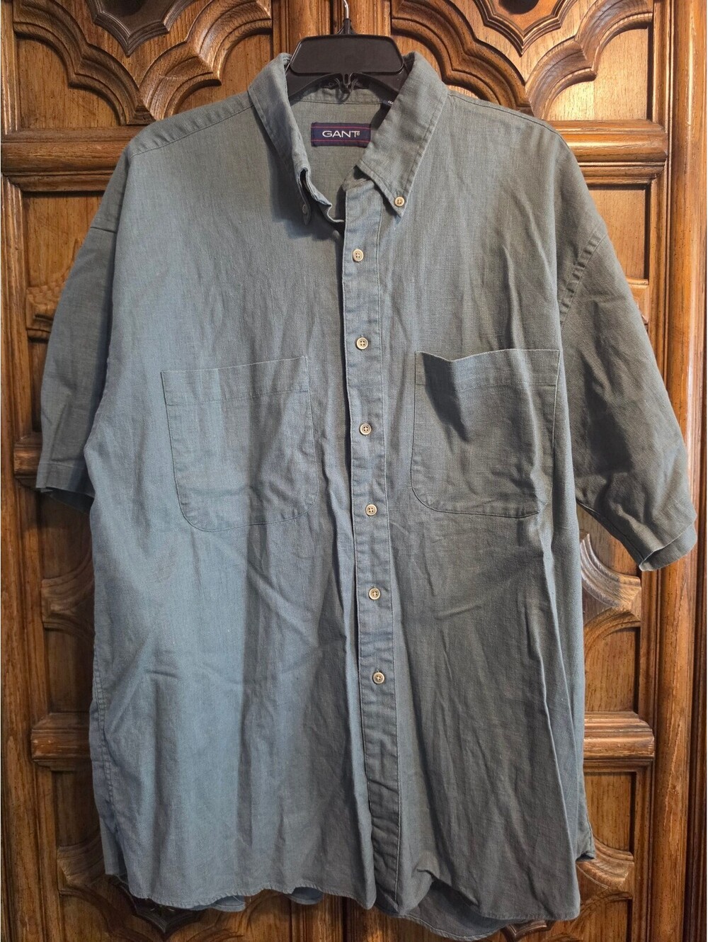 Gant Classic Linen Short-Sleeve Shirt